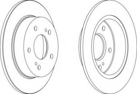 FERODO LV DISC PAIR DDF863