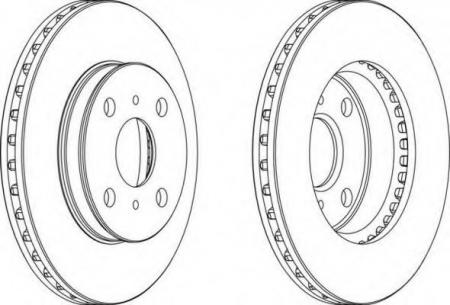 FERODO LV DISC PAIR DDF880