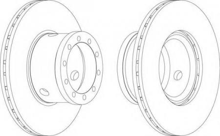 FERODO CV DISC SINGLE FCR101A