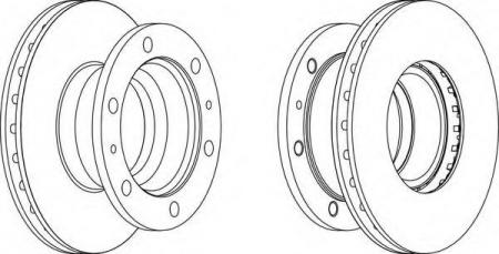 FERODO CV DISC SINGLE FCR105A