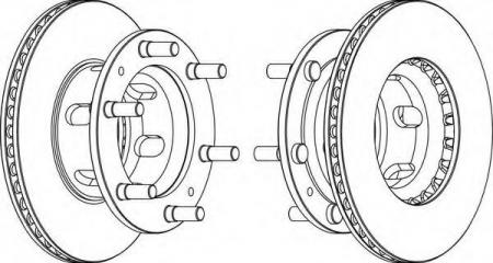 FERODO CV DISC SINGLE FCR108A