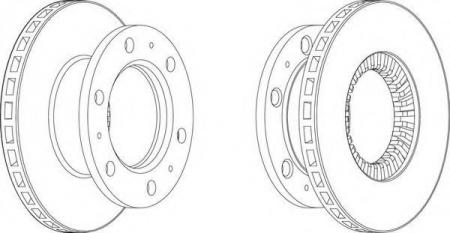 FERODO CV DISC SINGLE FCR112A