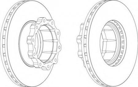 FERODO CV DISC SINGLE FCR120A