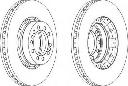 FERODO CV DISC SINGLE FCR128A