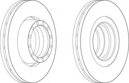 FERODO CV DISC SINGLE FCR132A