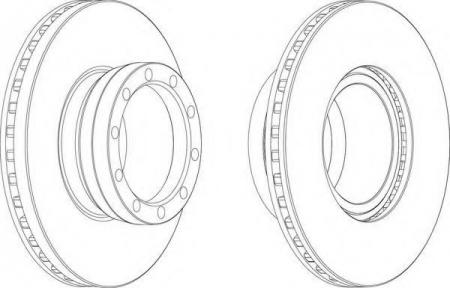 FERODO CV DISC SINGLE FCR143A