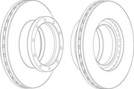 FERODO CV DISC SINGLE FCR145A