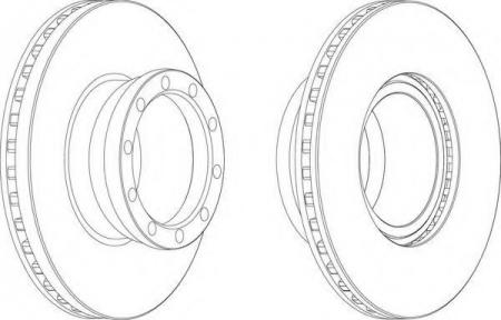 FERODO CV DISC SINGLE FCR146A