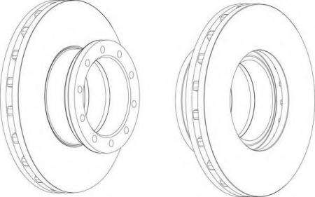 FERODO CV DISC SINGLE FCR151A