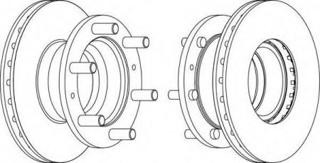 FERODO CV DISC SINGLE FCR157A