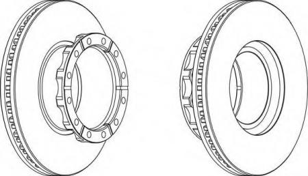 FERODO CV DISC SINGLE FCR173A