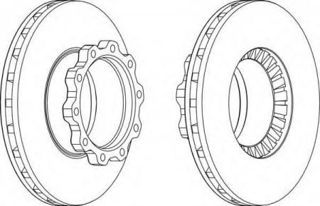 FERODO CV DISC SINGLE FCR192A