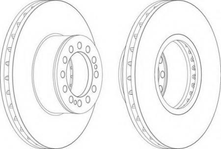 FERODO CV DISC SINGLE FCR214A