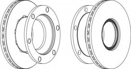 FERODO CV DISC SINGLE FCR219A