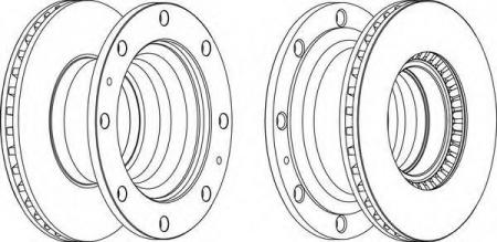 FERODO CV DISC SINGLE FCR231A