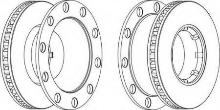 FERODO CV DISC SINGLE FCR243A