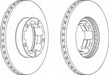 FERODO LCV DISC SINGLE FCR261A