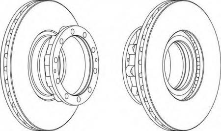 FERODO CV DISC SINGLE FCR272A