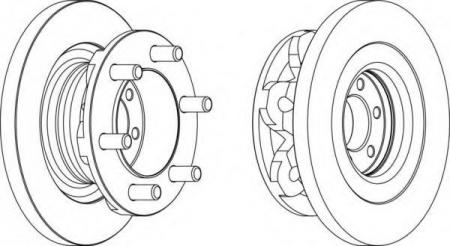 FERODO LCV DISC SINGLE FCR313A