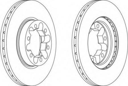 FERODO LCV DISC SINGLE FCR339A