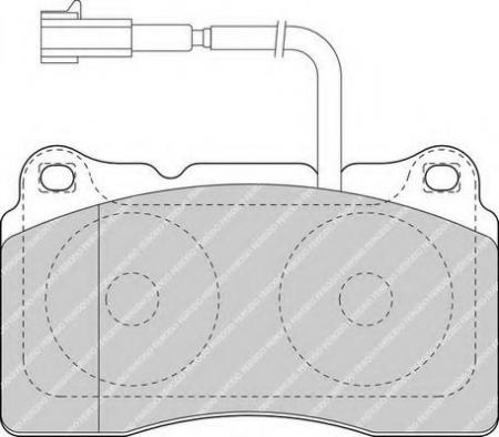 FERODO PREMIER LV PADS FDB1663