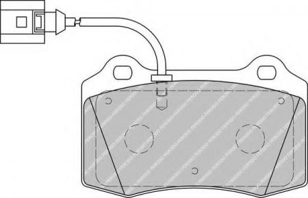 FERODO PREMIER LV PADS FDB1896