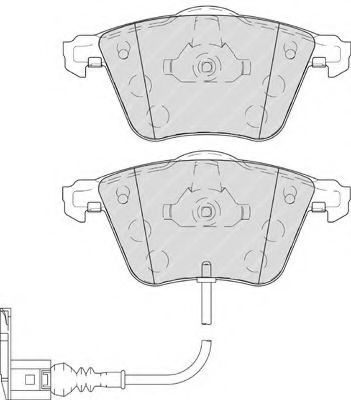 FDB4223 (23801 / 23912 / 23913) AUDI TT 08- F FERODO FDB4223 FDB4223