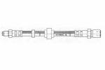 FERODO HYDRAULIC BRAKE HOSE FHY2049