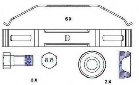 FERODO CV ACCESSORY KIT FAC166