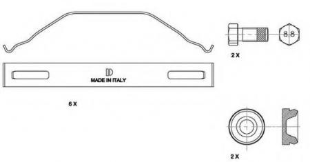 FERODO CV ACCESSORY KIT FAC167