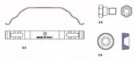 FERODO CV ACCESSORY KIT FAC173