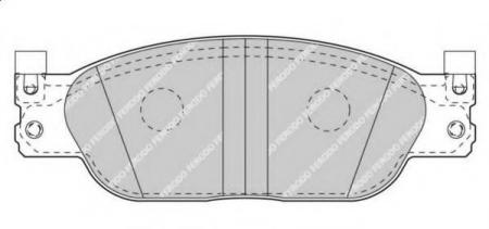 FDB4389 23423 JAGUAR S_Type 02- F FDB4389 FERODO