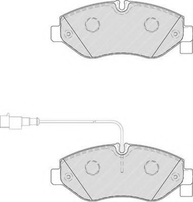 FERODO VAN RANGE PADS FVR4053