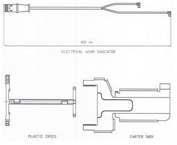 FERODO CV WEAR INDICATOR FAI132