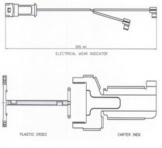 FERODO CV WEAR INDICATOR FAI134