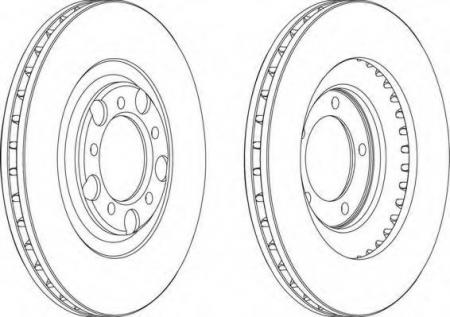 FERODO LV DISC PAIR DDF1071