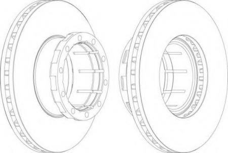 FERODO CV DISC SINGLE FCR114A