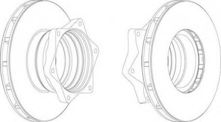 FERODO CV DISC SINGLE FCR164A