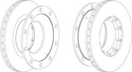 FERODO CV DISC SINGLE FCR172A