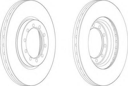 FERODO LCV DISC SINGLE FCR182A