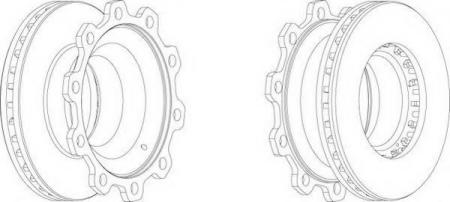 FERODO CV DISC SINGLE FCR205A