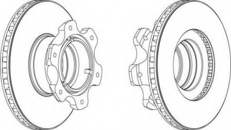 FERODO LCV DISC SINGLE FCR209A