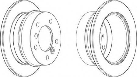 FERODO LCV DISC SINGLE FCR227A