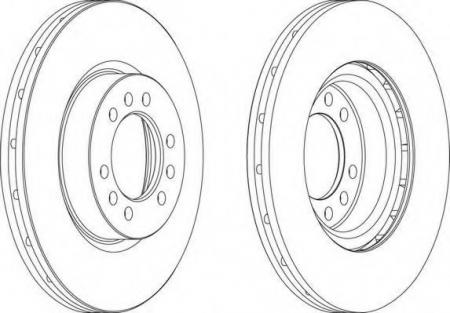 FERODO LCV DISC SINGLE FCR235A