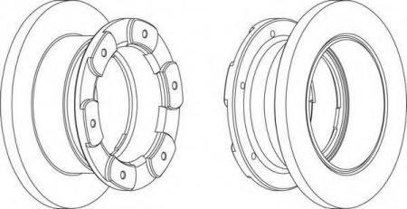 FERODO LCV DISC SINGLE FCR236A