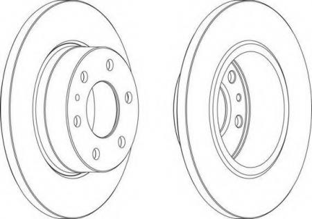 FERODO LCV DISC SINGLE FCR315A