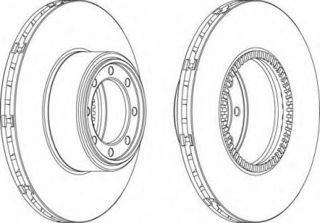 FERODO LCV DISC SINGLE FCR321A