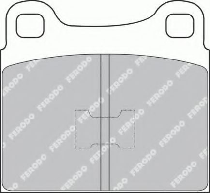 FERODO SL LV PADS FSL105