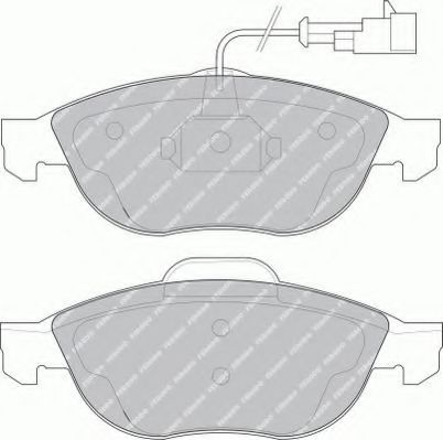 FERODO SL LV PADS FSL1134