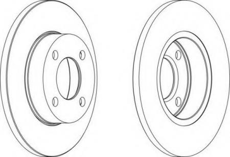   AUDI 80/90/100 1.6-2.1I/1.6-2.0D/TD DDF048